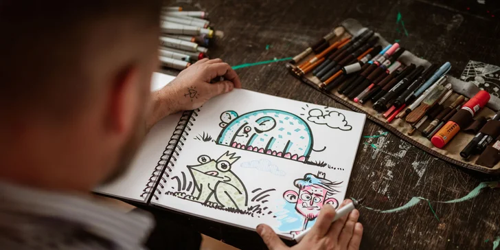 Čekají na vás skoro 4 hod. videí, kterými vás provede Vladimír Strejček – jeden z nejvýraznějších ilustrátorů v ČR.