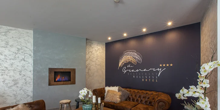 4* hotel v zámeckém areálu za Prahou: luxusní romantické pokoje a snídaně