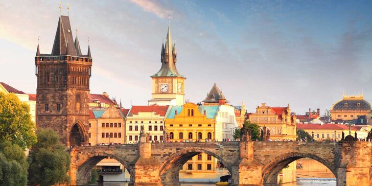 Pohoda a relaxace v Praze: snídaně či polopenze a volný vstup do wellness