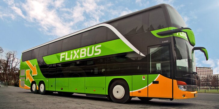 25–40% sleva na FlixBus: linka Praha – České Budějovice – Český Krumlov