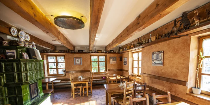 Do Beskyd na 3 až 5 dní: relaxace ve vířivce, jízdy na koních a snídaně