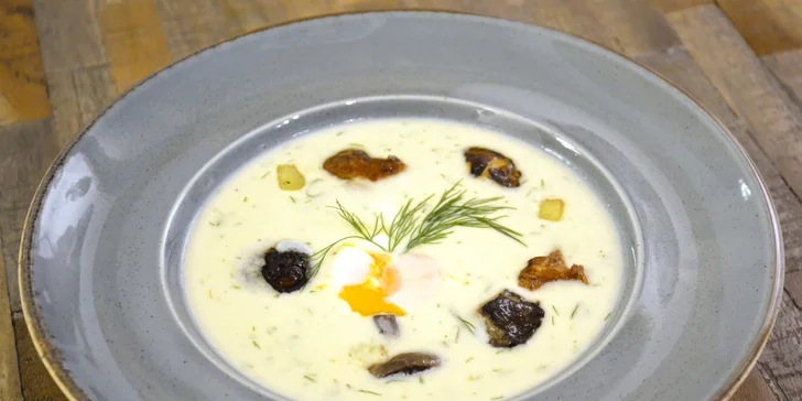 Hostina Hezky Česky: kuřecí prsíčko supreme či bůček ve skvělém menu
