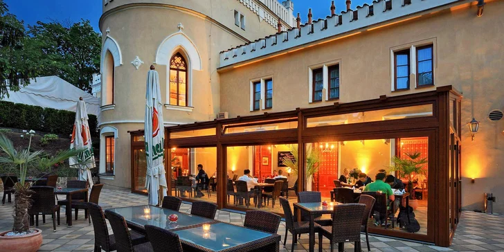Romantický pobyt v hotelu Chateau St. Havel****: zámecké snídaně, 3chodové večeře i golf či wellness