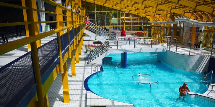 Plavání a dovádění ve vyškovském aquaparku: 180 minut pro děti i dospělé