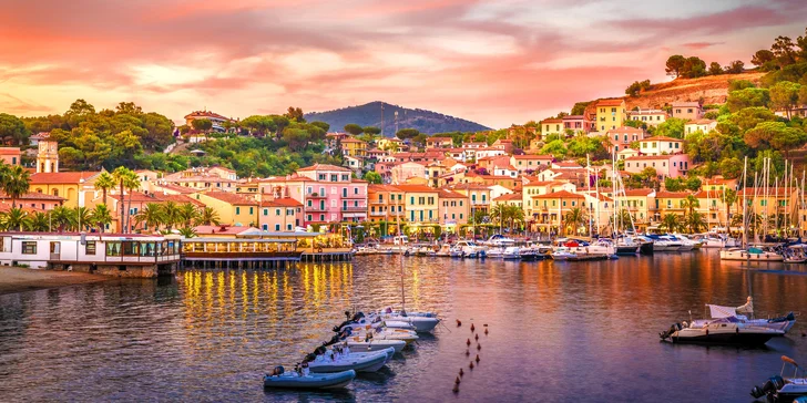 4 noci na ostrově Elba: koupání v moři, výlety, autokar a 4* hotel s polopenzí
