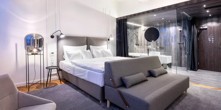 Pobyt v designovém Pytloun Boutique Hotelu Prague na Václavském náměstí se snídaní a tapas