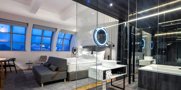 Pobyt v designovém Pytloun Boutique Hotelu Prague na Václavském náměstí se snídaní a tapas