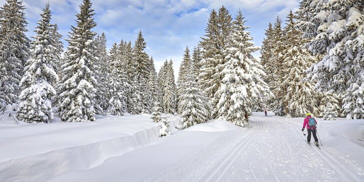 3 až 7 dní v zimních Beskydech: relaxační pobyt pro dva s wellness i polopenzí