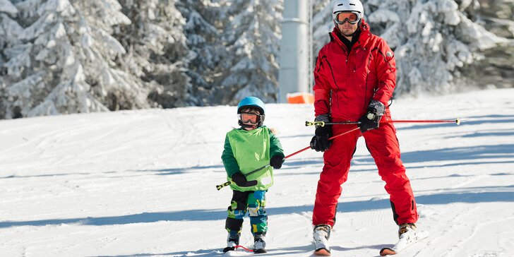 Individuální lekce lyžování s lektorem na Božím Daru pro děti i dospělé