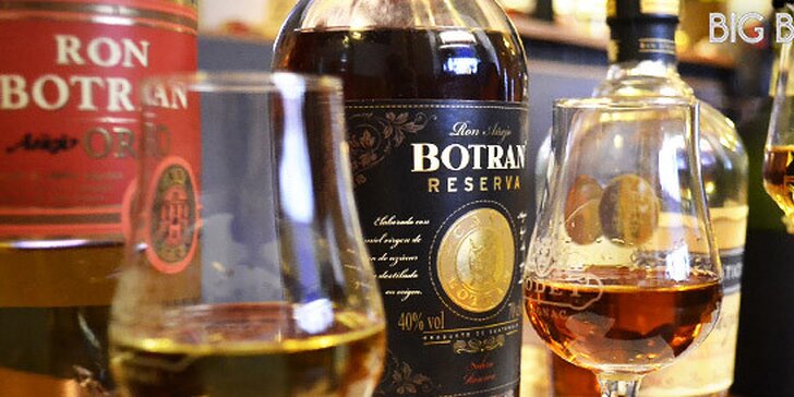 5 panáků prémiových rumů z Guatemaly a Venezuely