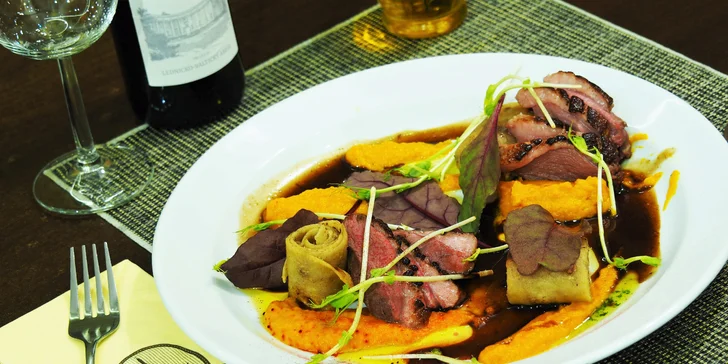 4chodové menu v restauraci oceněné nejvyšším počtem hvězd od Pohlreicha