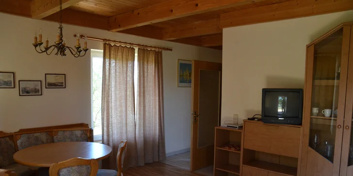 K dispozici budete mít TV. 