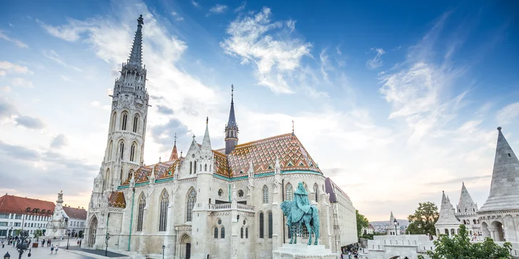 Fantastická Budapešť: pobyt se snídaní u Budínského hradu a dalších památek