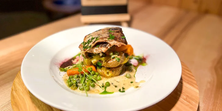 Bohaté trojchodové menu v 4* hoteli pre 2 osoby v Slovenskom raji