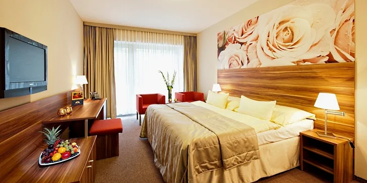 Pobyt ve 4* hotelu ve Zlatých Lázních: aquapark, bylinková sauna i polopenze