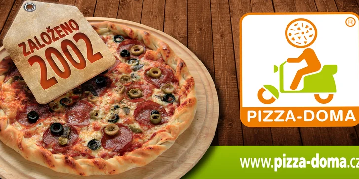 Opravdu velká pizza podle výběru až pro 4 osoby: výběr ze 30 druhů