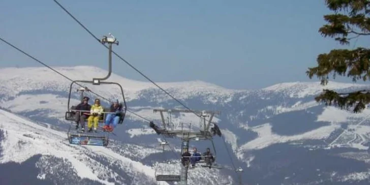 Zimní nebo jarní pobyt ve Špindlu: polopenze, volný vstup do wellness
