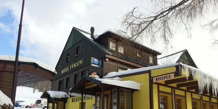 Zimní nebo jarní pobyt ve Špindlu: polopenze, volný vstup do wellness