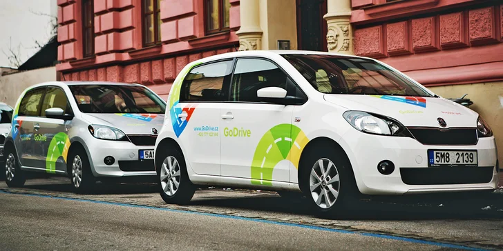 Auto přes carsharing: 70% sleva na půjčení Škody Citigo od 1 do 48 hodin