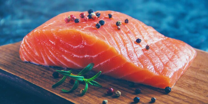 Připravte si zdravou rybí hostinu: 100-500g filet z arktického lososa