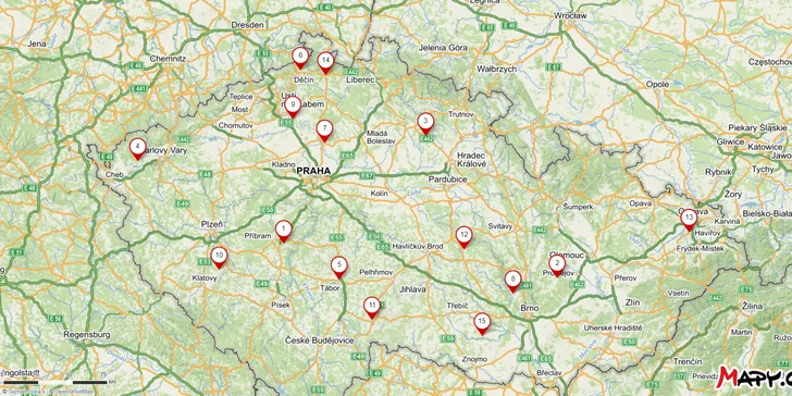 15 balíčků pro 1 i 2 osoby od největšího poskytovatele zážitkové střelby