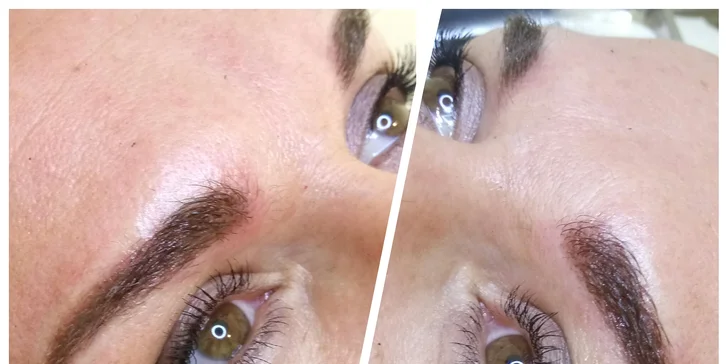 Permanentní make-up obočí, očních linek a rtů dle výběru