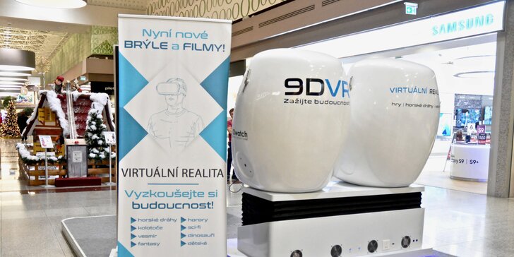 Neuvěřitelně uvěřitelné: dva filmy na 9D virtuální realitě pro 1 i 2 osoby