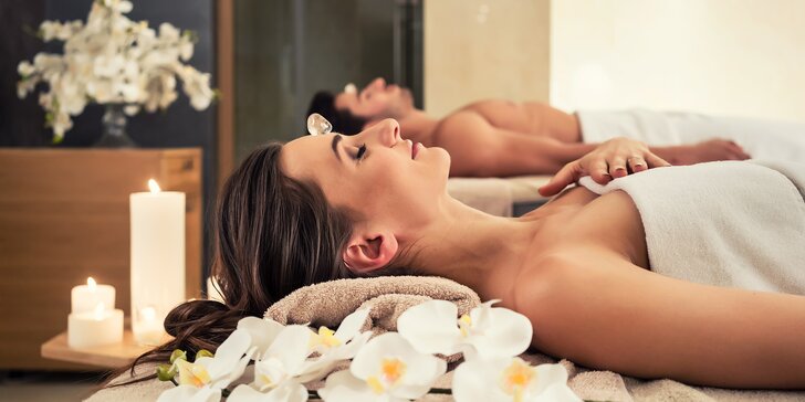 Uvolněte se: luxusní wellness se čtyřmi relaxačními procedurami pro 2 osoby