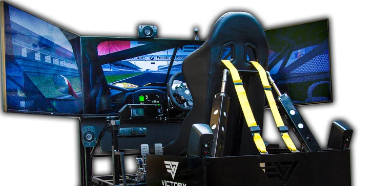 Jízda na promakaném simulátoru závodního auta pro 1 - 4 řidičů