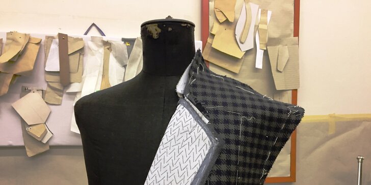 Záloha na ručně šitý pánský oblek: špičková kvalita Bespoke Full Canvas