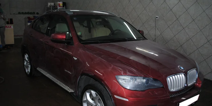 Ruční mytí vozu, tepování, impregnace kůže a další péče v Time Wash Cars