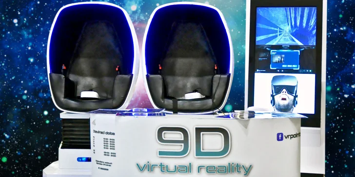 Neuvěřitelně uvěřitelné: dva filmy na 9D virtuální realitě pro 1 i 2 osoby