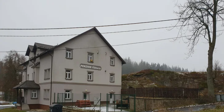 3 nebo 6 dní s polopenzí v útulném penzionu v přírodě Krušných hor