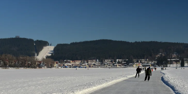 Zimní radovánky na Lipně s možností lyžování na Hochfichtu nebo Lipně