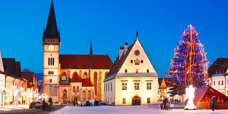 Odpočinkový pobyt v lázních Bardejov: wellness, pitná kúra, snídaně i relax