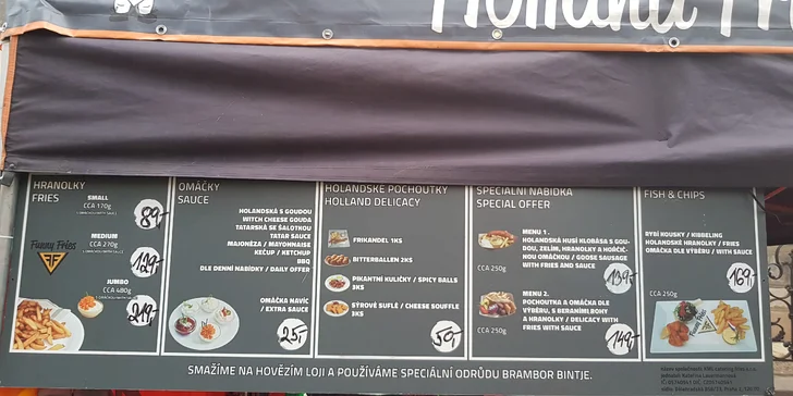 Holandská husí klobása, hranolky i pivo na farmářských trzích na Kulaťáku
