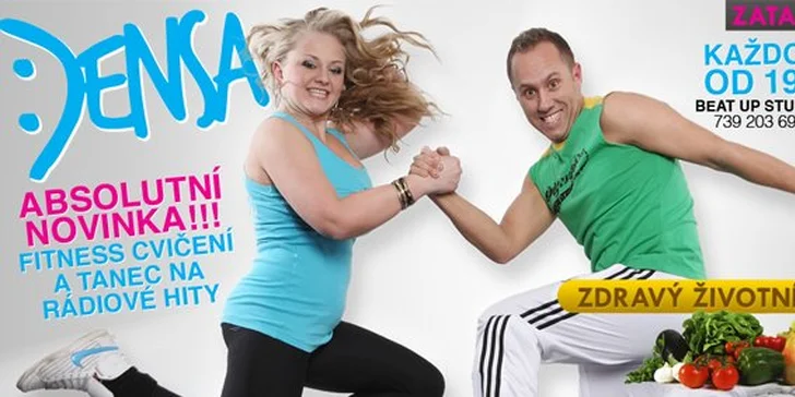 189 Kč za permanentku na PĚT vstupů na jakoukoli taneční lekci. Žhavá novinka Densa, oblíbená Zumba nebo Street dance se slevou 52 %.
