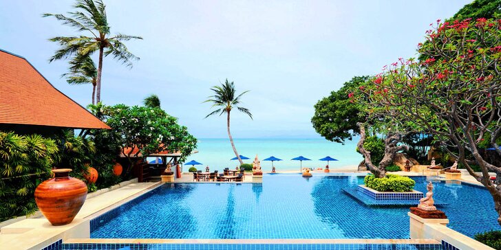 Luxusní 5* resort v Thajsku: 6–12 nocí, snídaně, 2 bazény s vířivkou, u pláže