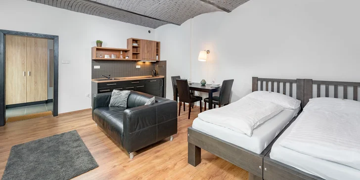 Pobyt v apartmánech kousek od Ještědu: pobyt pro 2 nebo 4 osoby