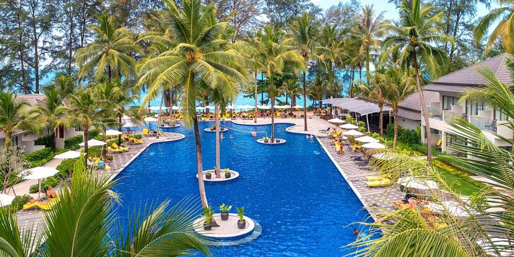 Překrásný 5* resort v exotickém Thajsku: 6–12 nocí, snídaně, malý aquapark