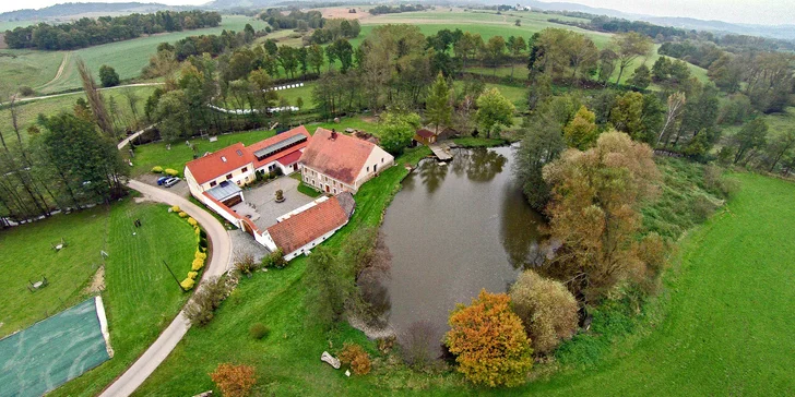 2–4 noci ve Viking houses: Ubytování ve dřevěných "sudových" chatičkách