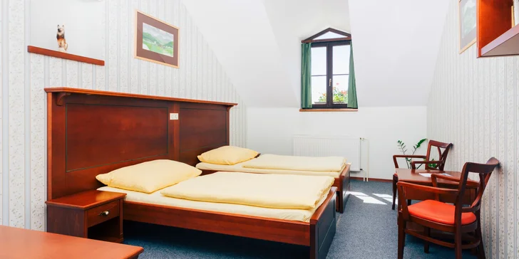 Zimní wellness pobyt v Lužických horách: polopenze, sauna, vířivka i sport