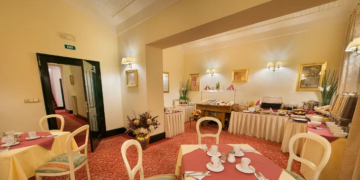 Andělský pobyt u Anděla: pohodlí a snídaně ve 4* hotelu Angelis na Smíchově