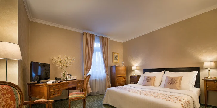 Andělský pobyt u Anděla: pohodlí a snídaně ve 4* hotelu Angelis na Smíchově