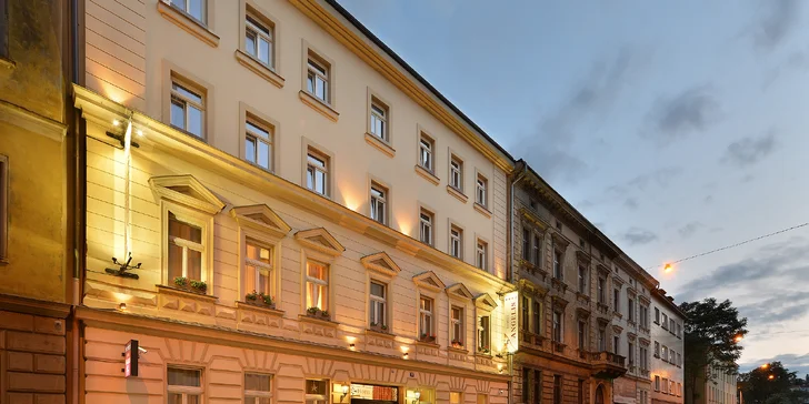 Andělský pobyt u Anděla: pohodlí a snídaně ve 4* hotelu Angelis na Smíchově