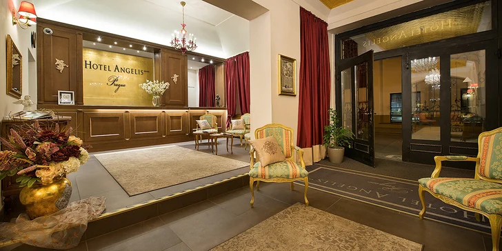 Andělský pobyt u Anděla: pohodlí a snídaně ve 4* hotelu Angelis na Smíchově