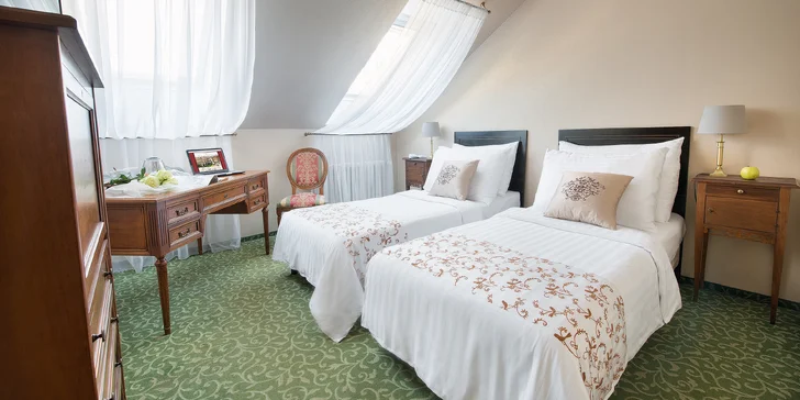 Andělský pobyt u Anděla: pohodlí a snídaně ve 4* hotelu Angelis na Smíchově