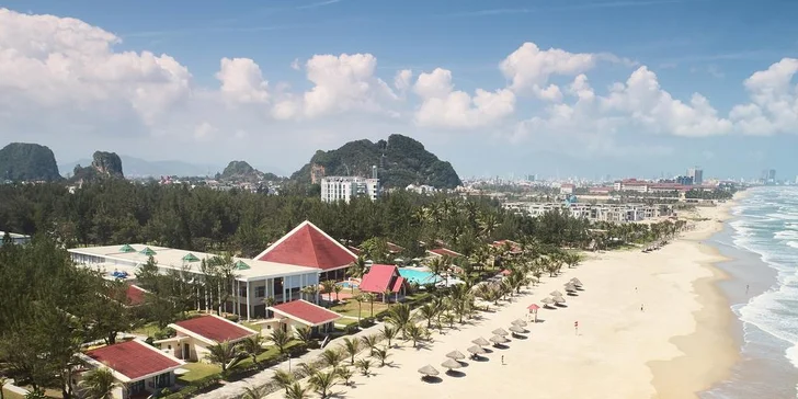 Exotický 4* resort ve Vietnamu: 6–12 nocí, polopenze, 2 bazény, přímo u pláže
