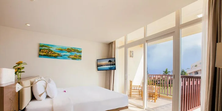 Exotický 4* resort ve Vietnamu: 6–12 nocí, polopenze, 2 bazény, přímo u pláže