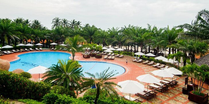 Exotický 4* resort ve Vietnamu: 6–12 nocí, polopenze, bazén, lázně a karaoke